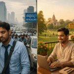 From Metro to Tier-2: The Unseen Cost and Benefit of Reverse Migration for Work