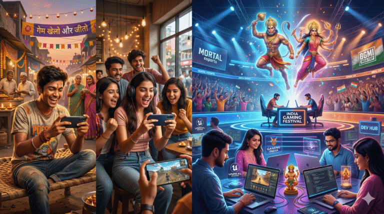India’s Mobile Gaming Market to Reach 517 Million Players by 2026: Is This the New Cricket of Digital India?