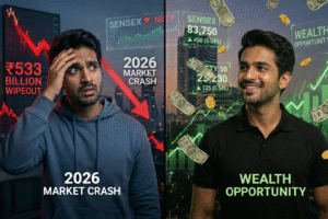 “₹533 Billion Wiped Out” – Is the 2026 Indian Stock Market Crash Your Biggest Wealth Creation Opportunity?