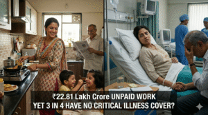 The ₹22.81 Lakh Crore Reality: Why 3 in 4 Homemakers Lack Critical Illness Cover
