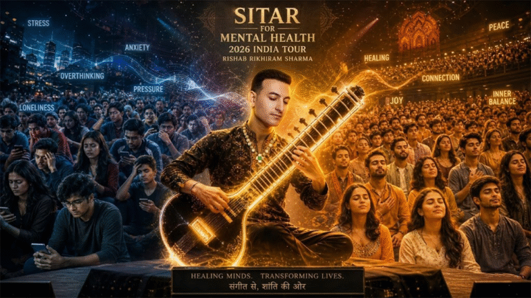 The ₹50 Crore Sitar: How Rishab Rikhiram Sharma Turned Classical Music into India’s Hottest Concert Trend