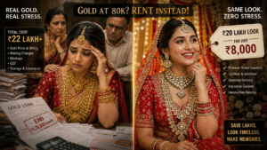 Gold at 80K? Why 2026 Brides Are Renting Temple Jewellery Instead of Buying
