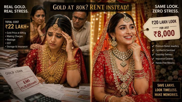 Gold at 80K? Why 2026 Brides Are Renting Temple Jewellery Instead of Buying