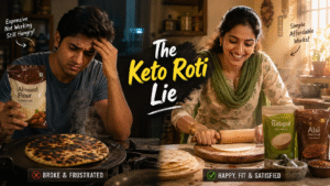 The ‘Keto Roti’ Lie: Why Your ‘Healthy’ Chapati Is Actually Sabotaging You